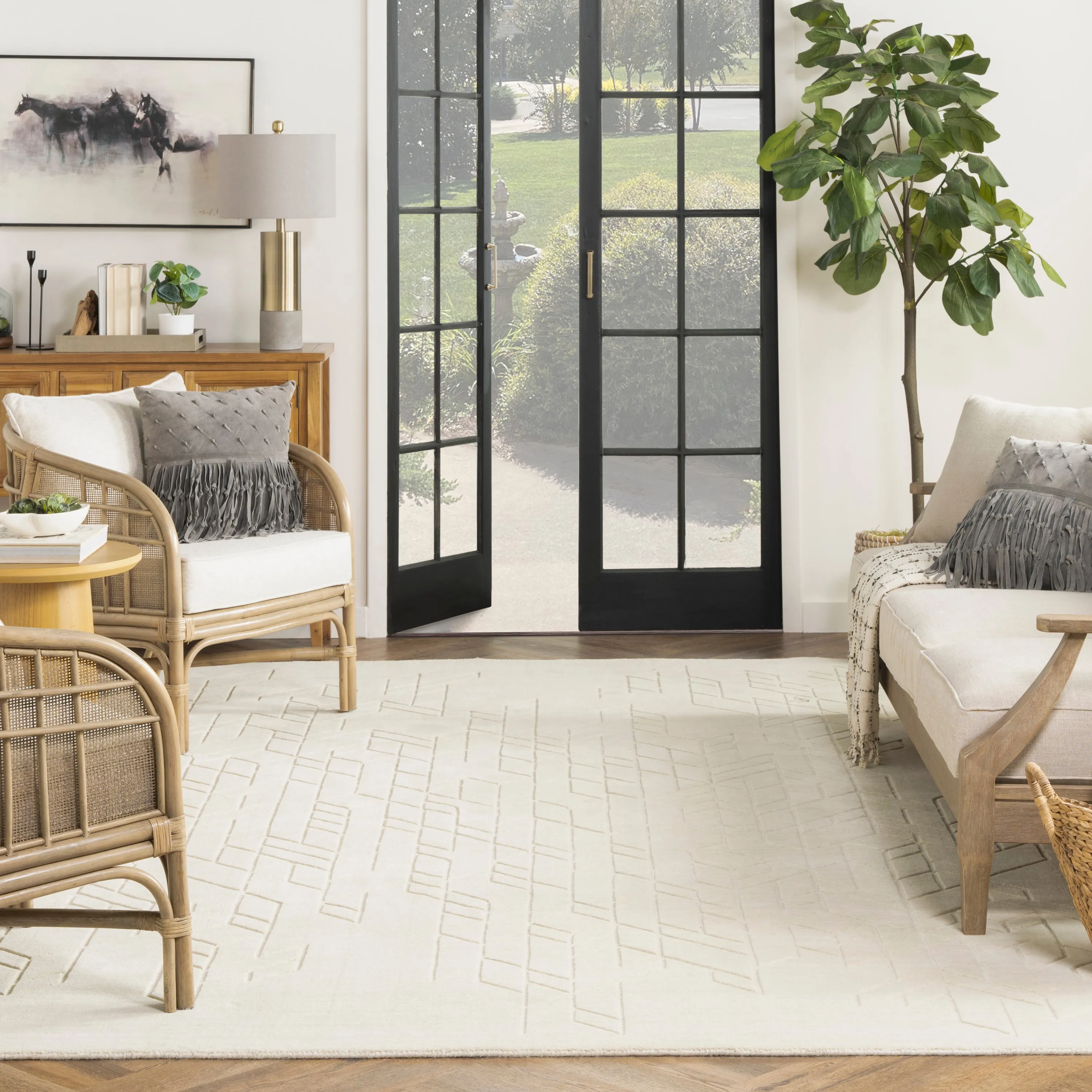 Solid Essentials Wool Rug