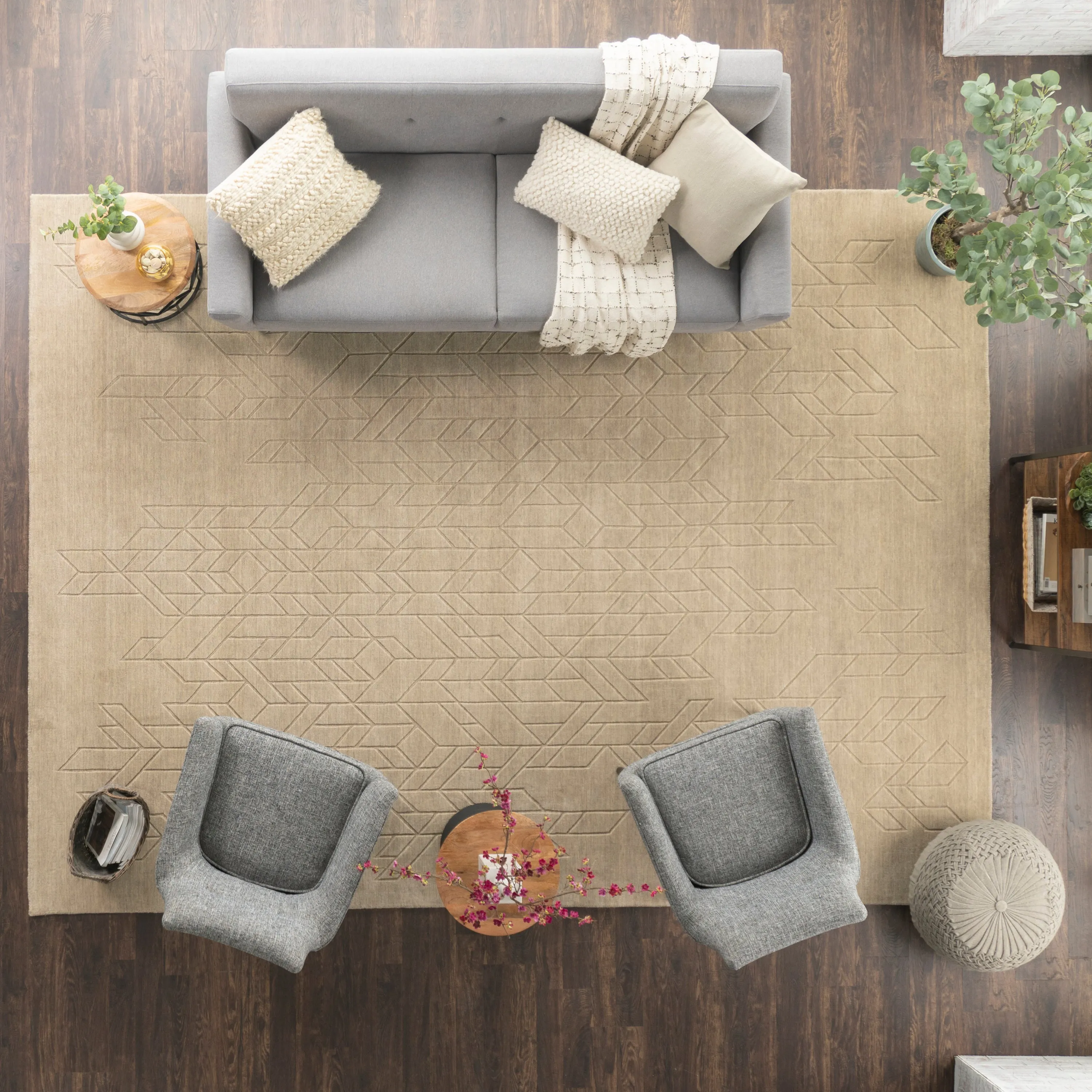 Solid Essentials Wool Rug