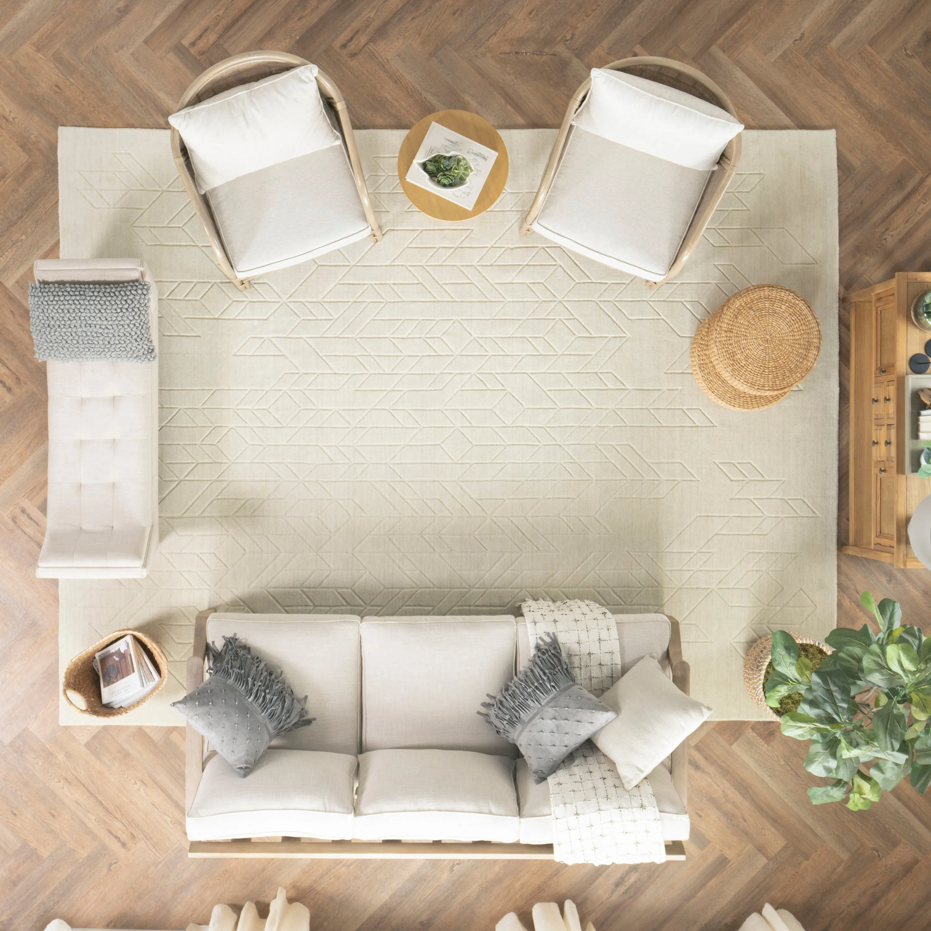 Solid Essentials Wool Rug