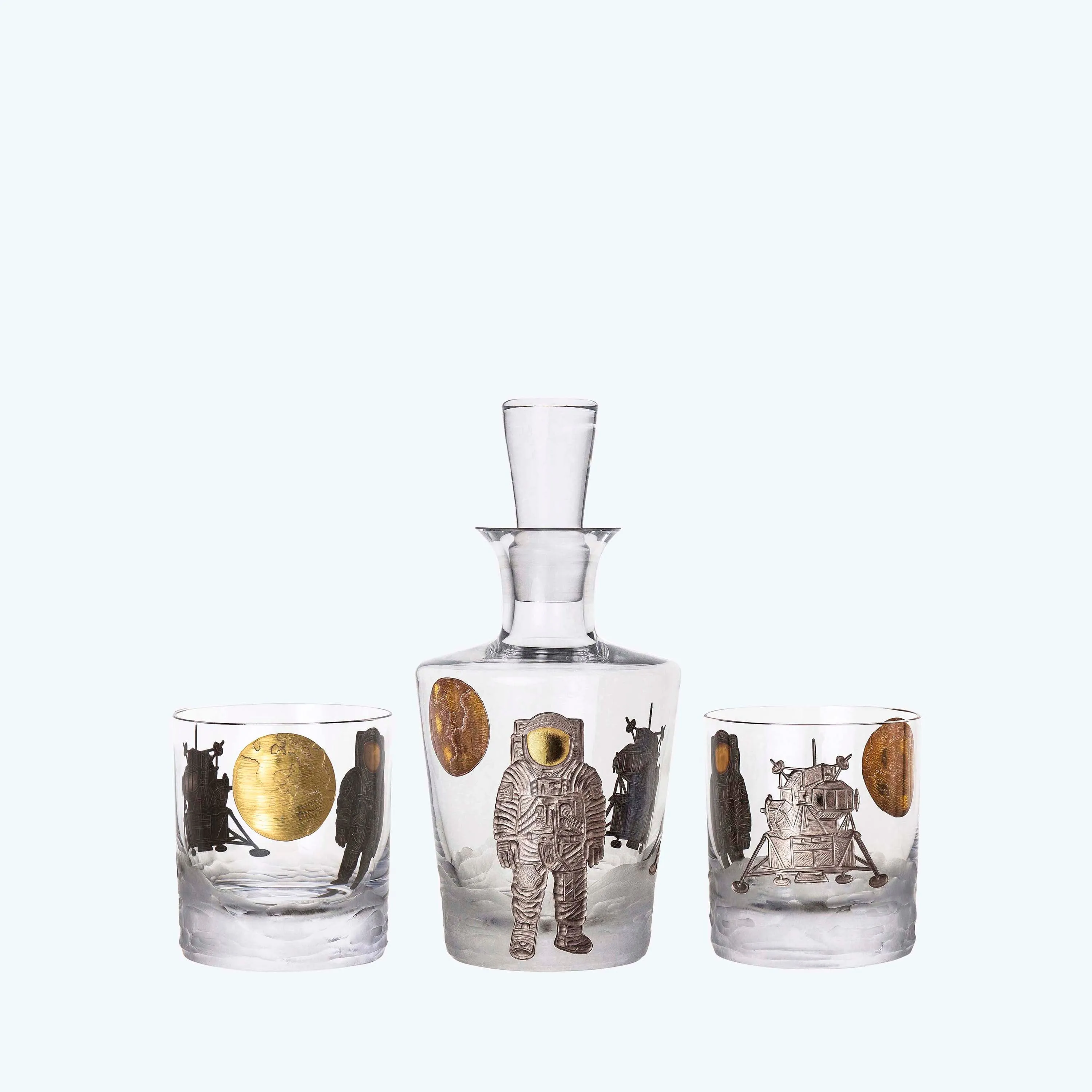 Space Race Decanter, Apollo 11