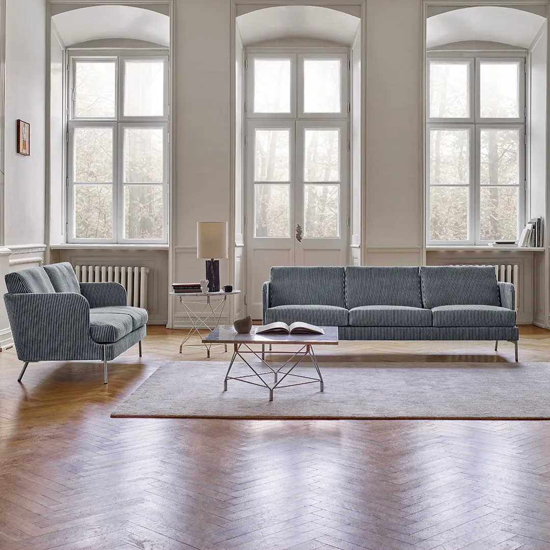 Spider Corner Coffee Table w/ Square Base - Square Top