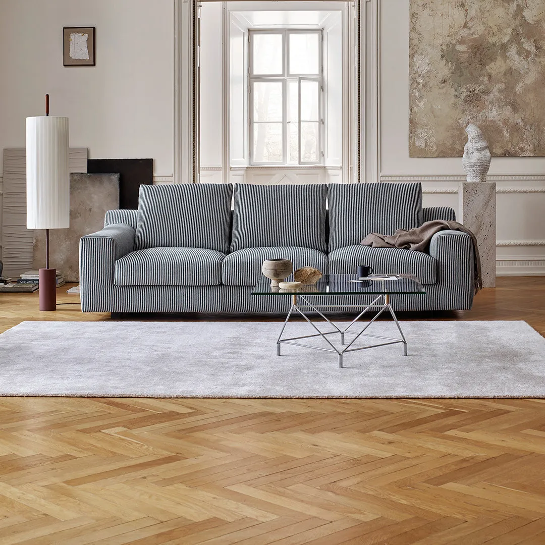 Spider Corner Coffee Table w/ Square Base - Square Top