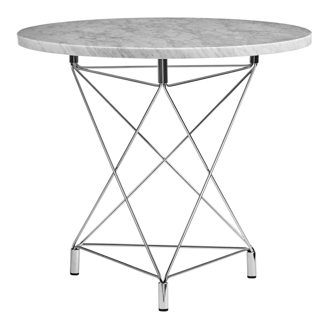Spider Side Table w/ Triangle Base - Round Top