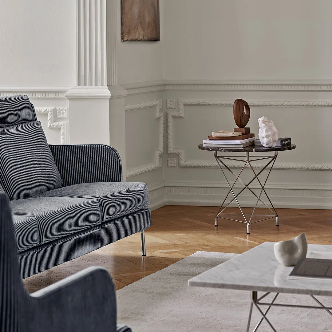 Spider Side Table w/ Triangle Base - Round Top
