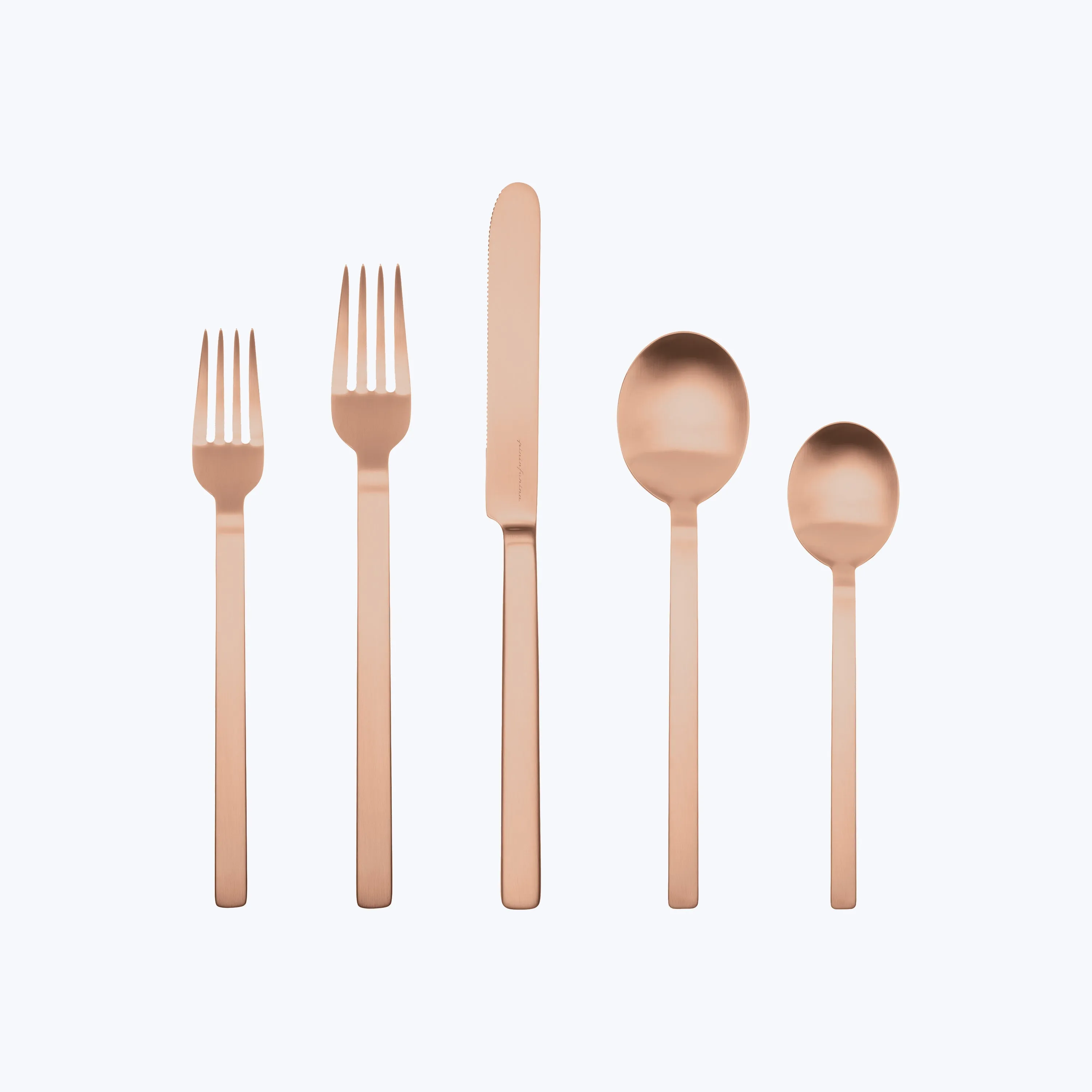 Stile Flatware, Ice Finish