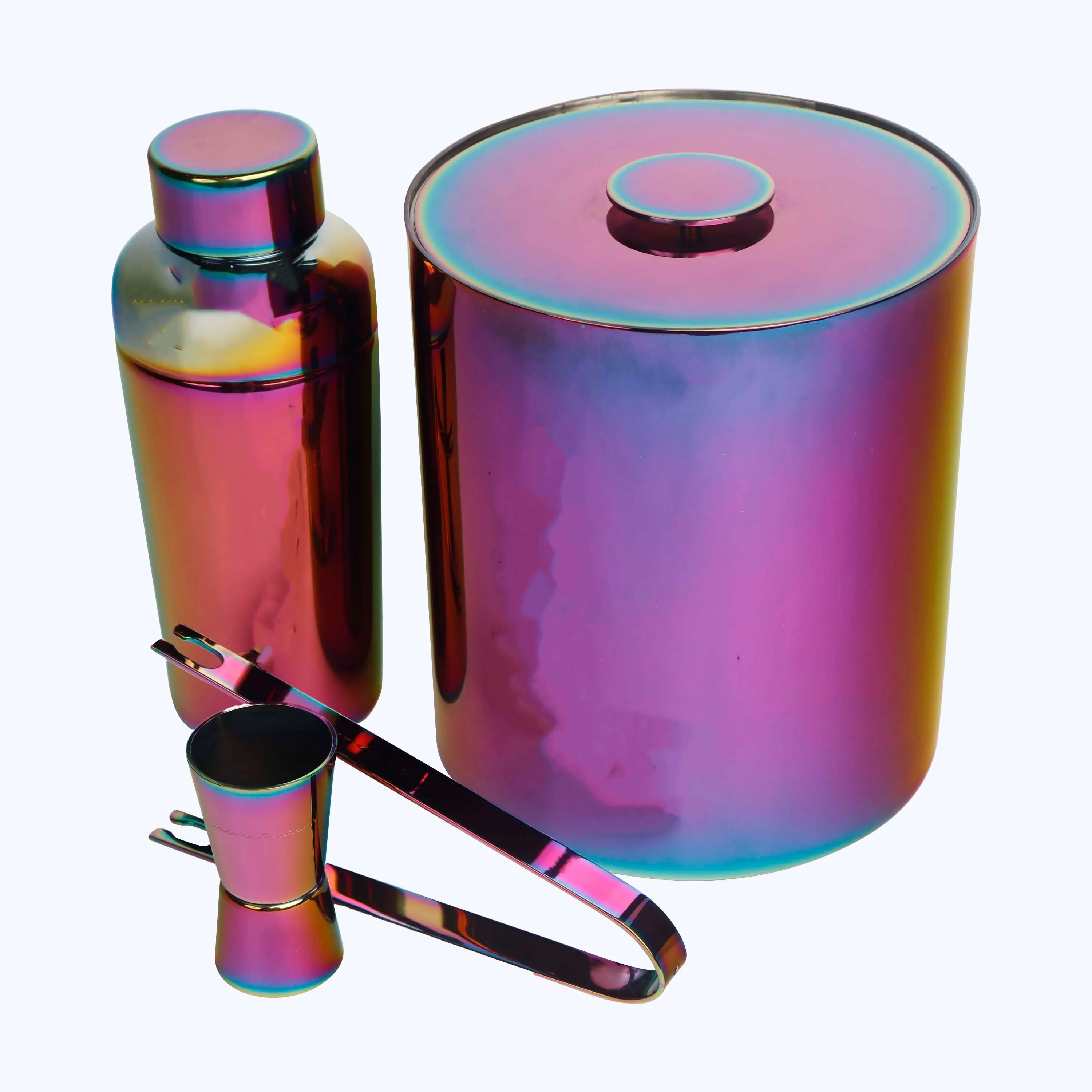 Stile Insulated Ice Bucket, Rainbow