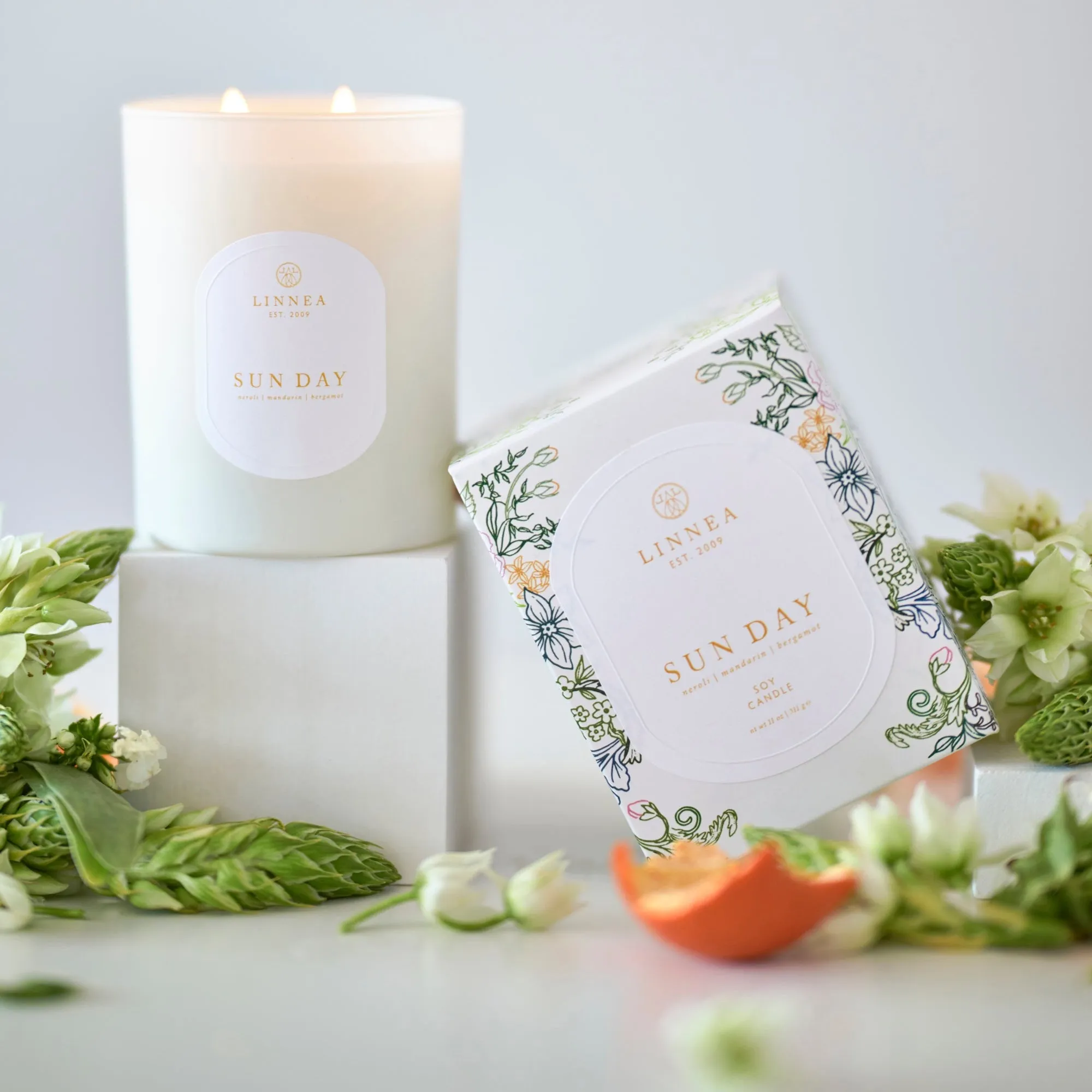 Sun Day Candle