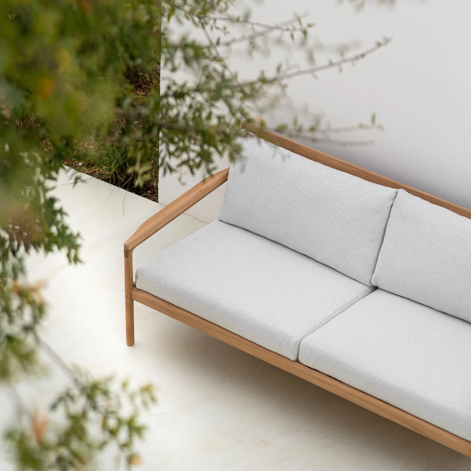 Teak Jack Outdoor 2-Seater Sofa