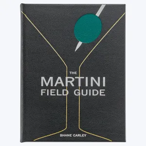 The Martini Field Guide Leather Bound Book