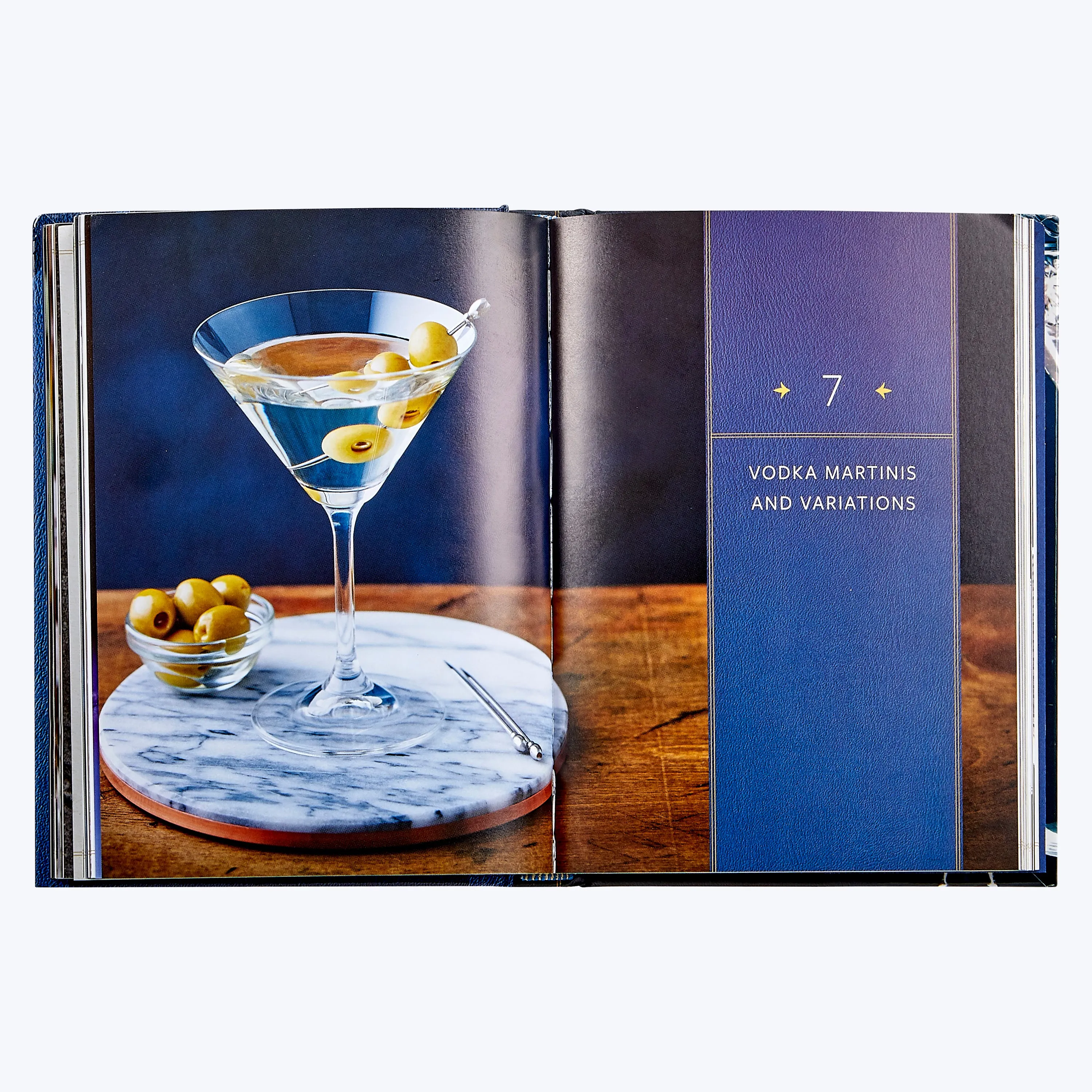 The Martini Field Guide Leather Bound Book