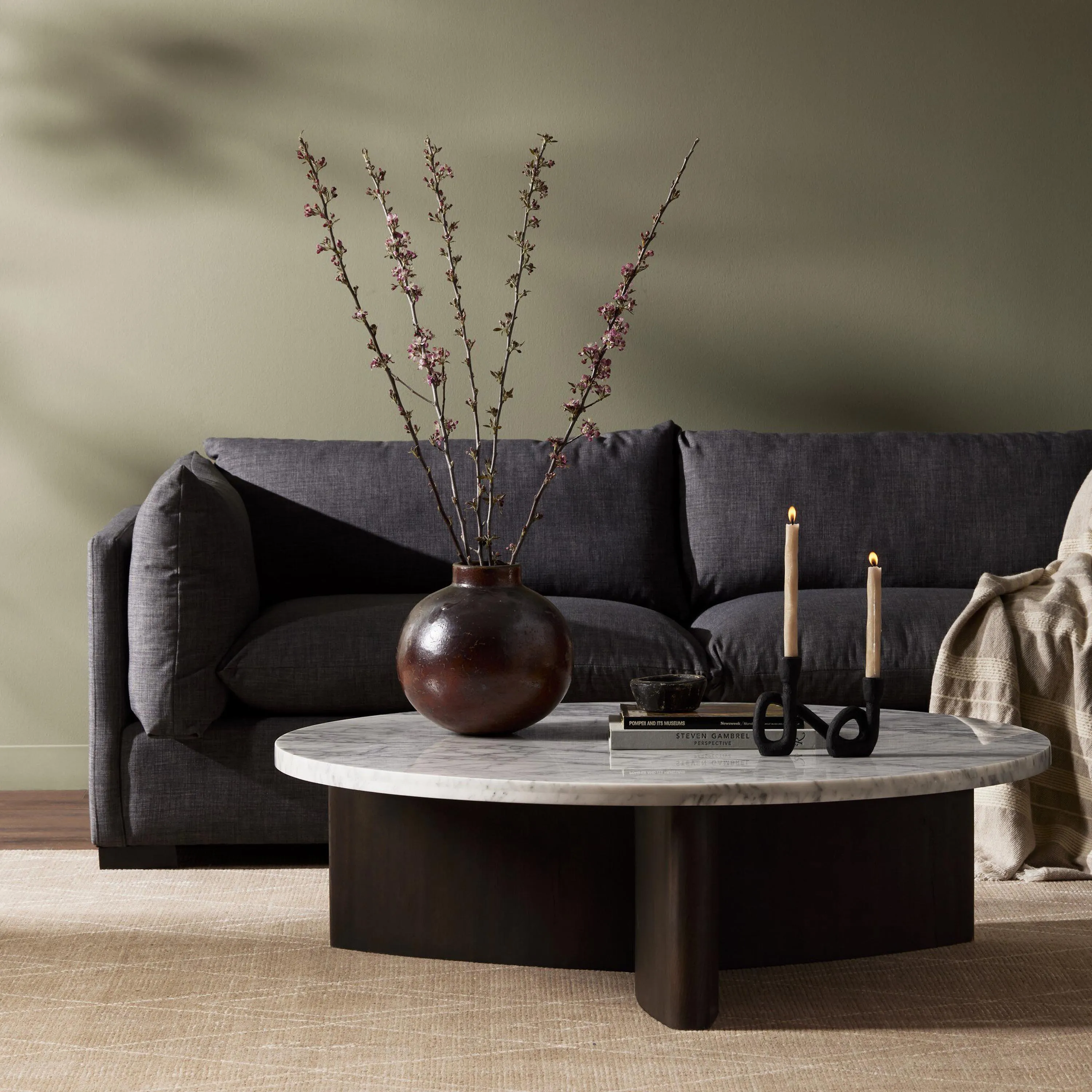 Toli Italian Marble Coffee Table