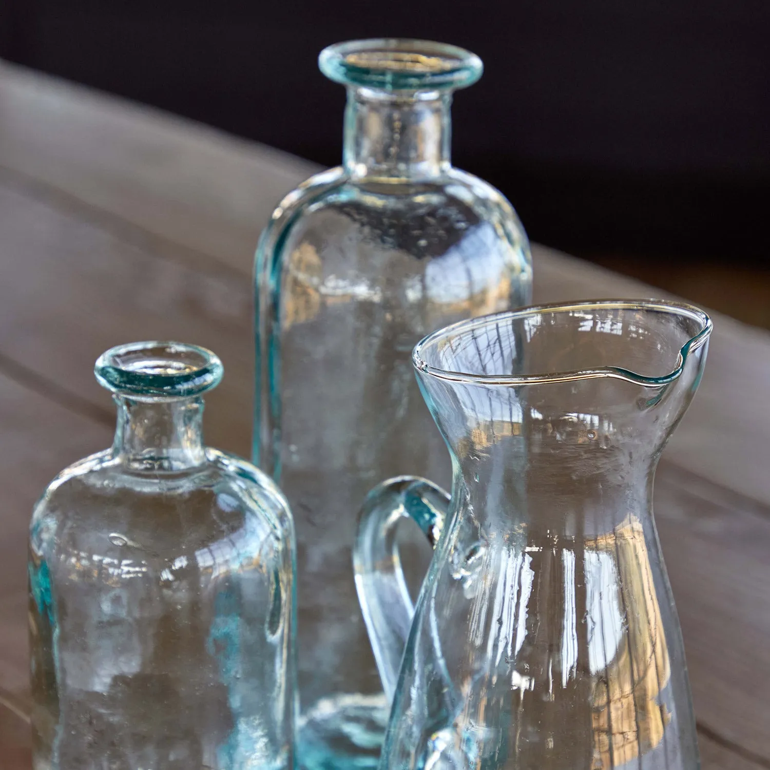 Tosca Large Recycled Glass Bottle