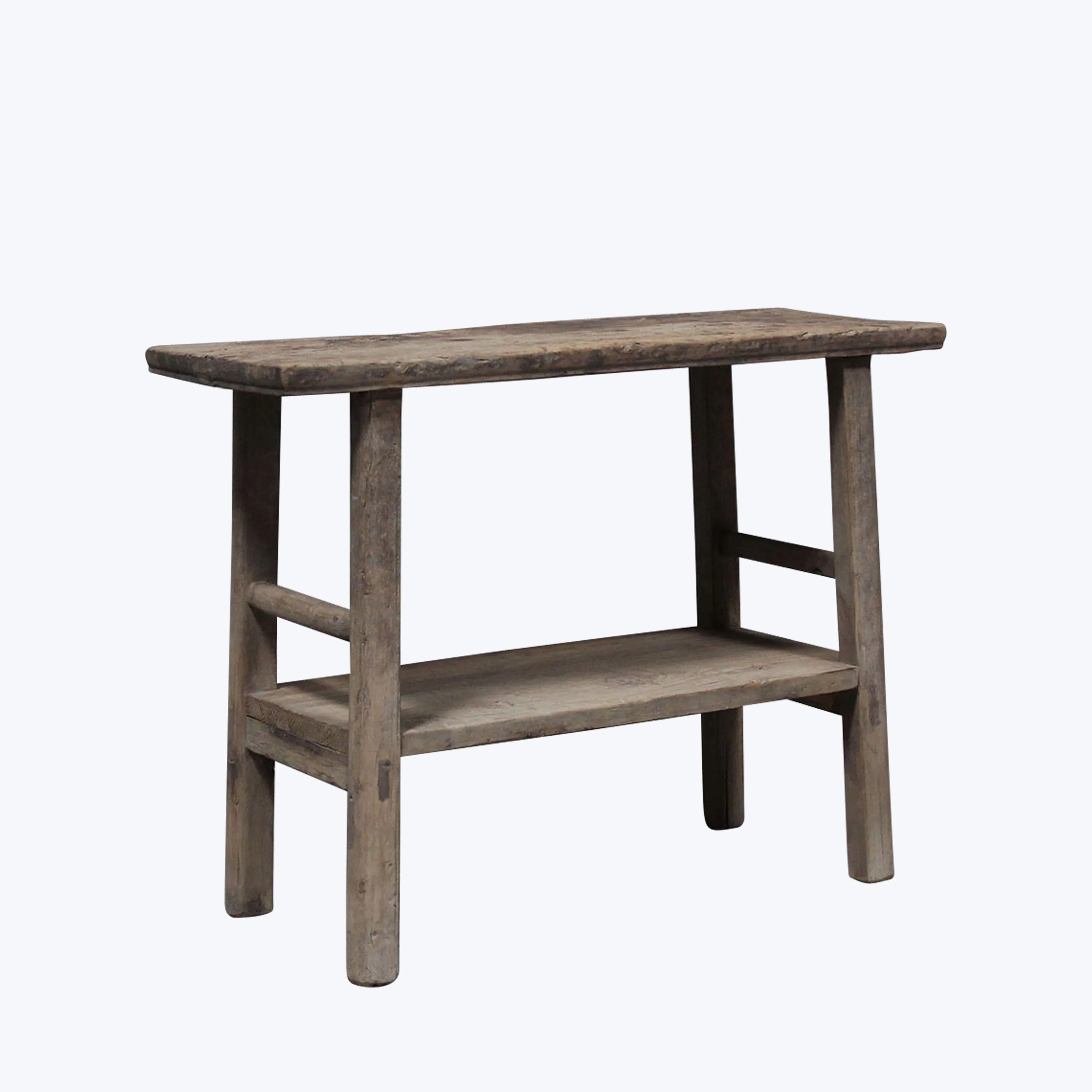 Vintage Short Elm Console
