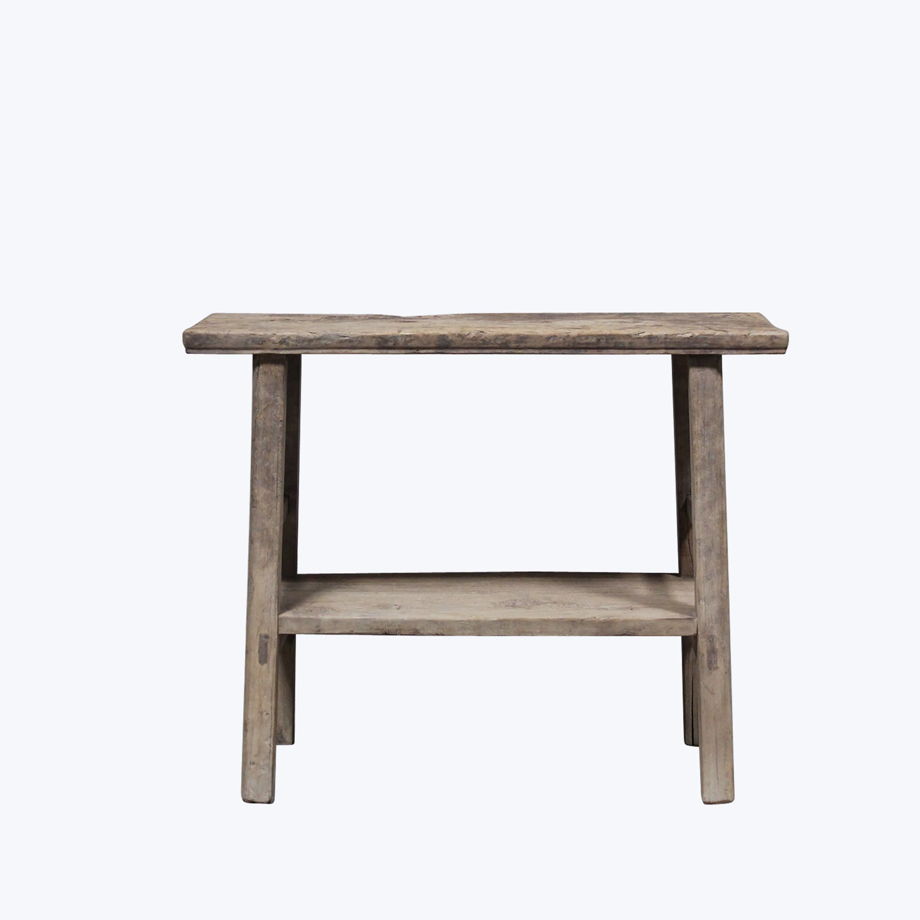 Vintage Short Elm Console
