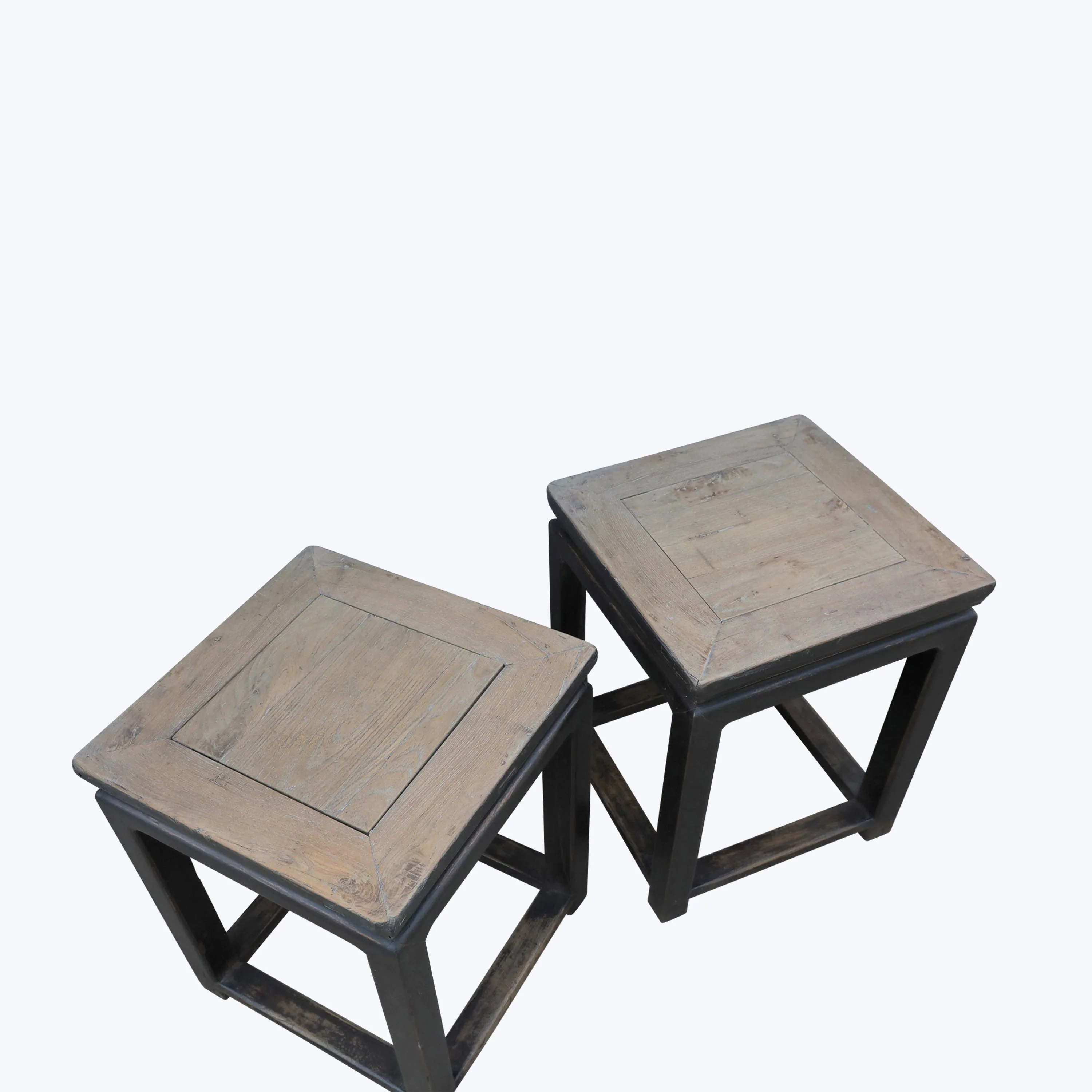 Vintage Square Bedside Table