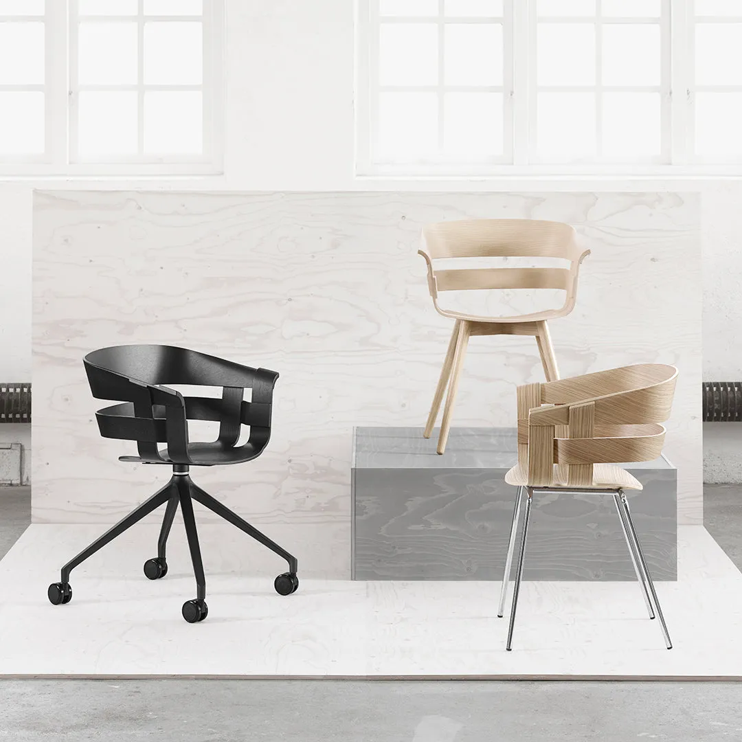 Wick Chair - Steel Tube Legs