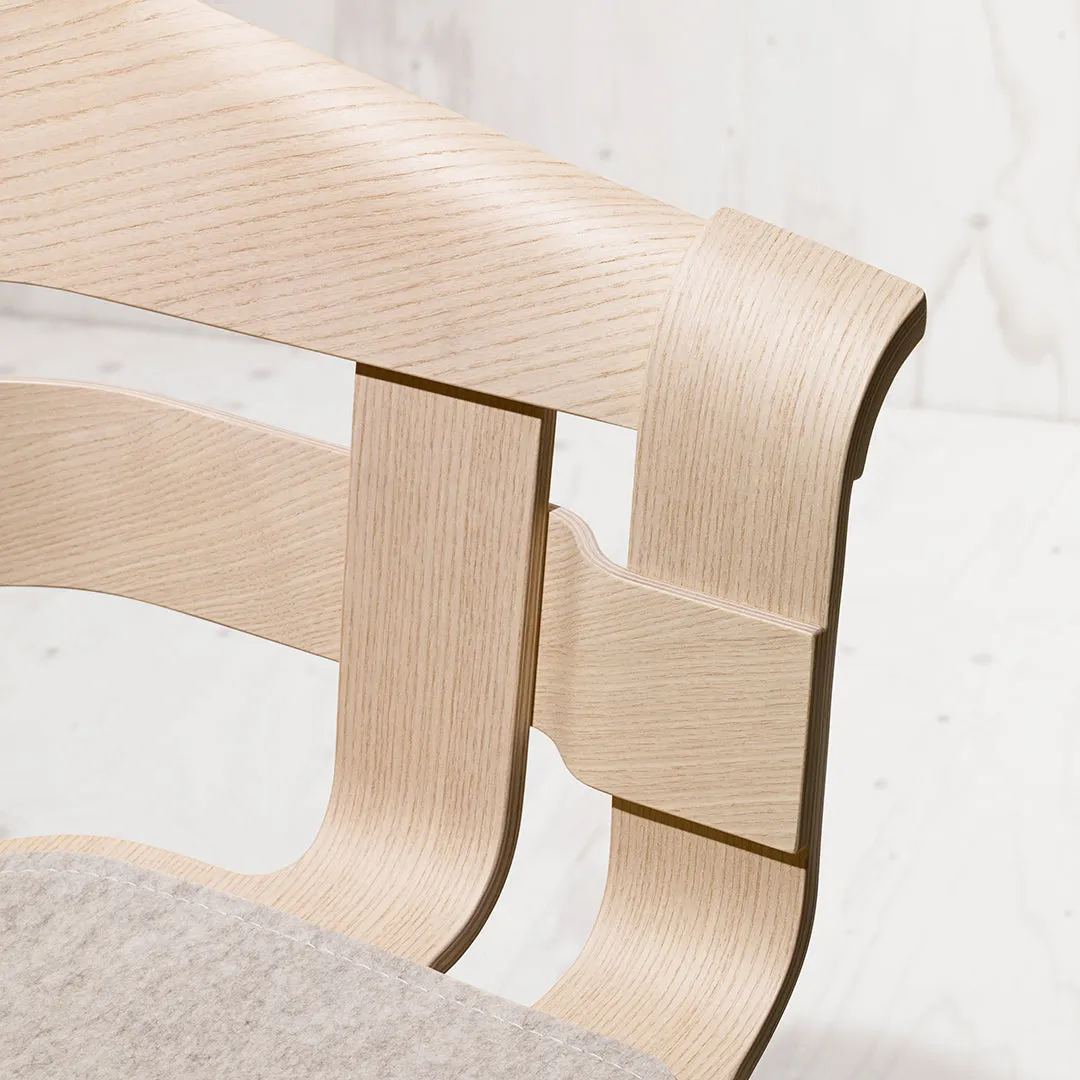 Wick Chair - Steel Tube Legs