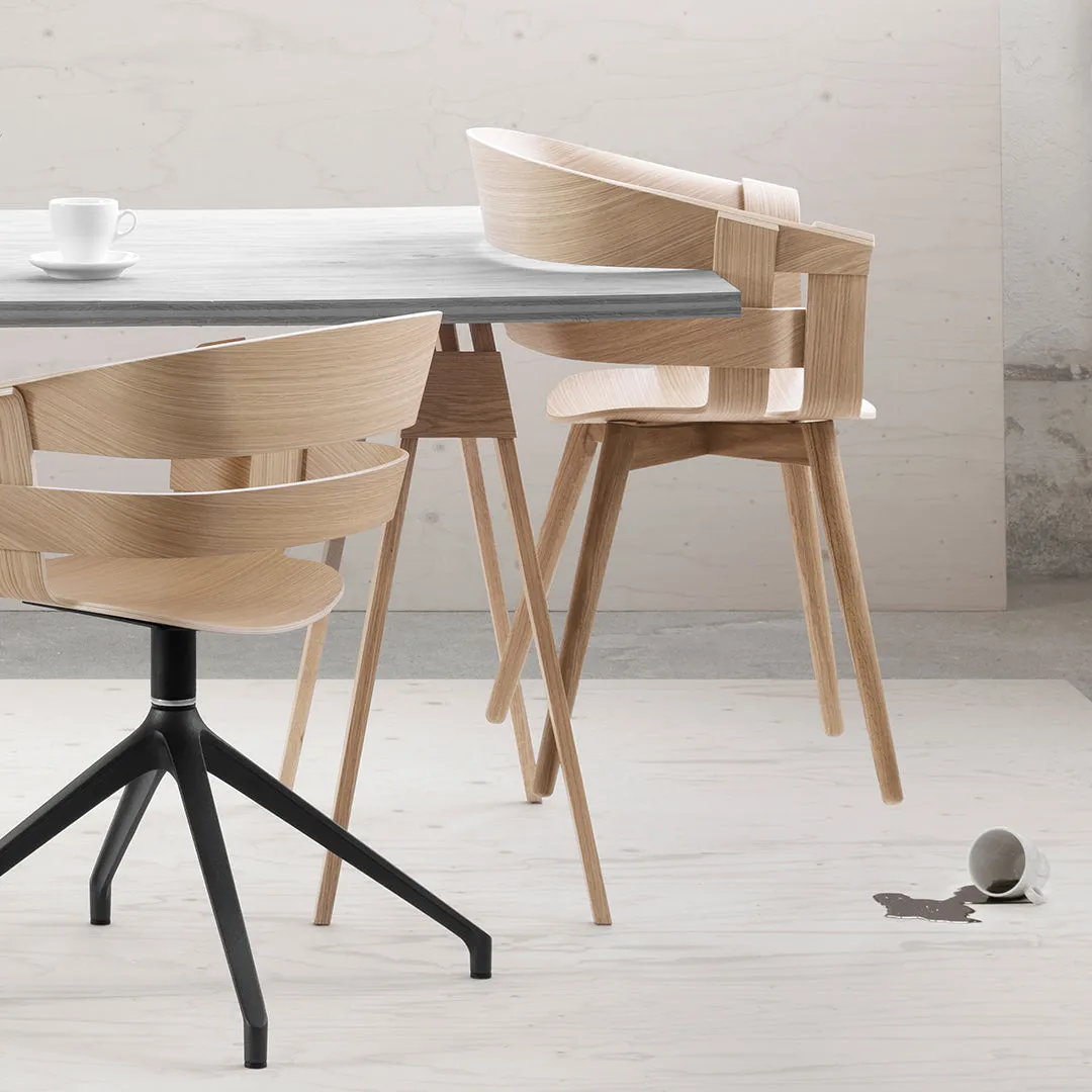 Wick Chair - Steel Tube Legs