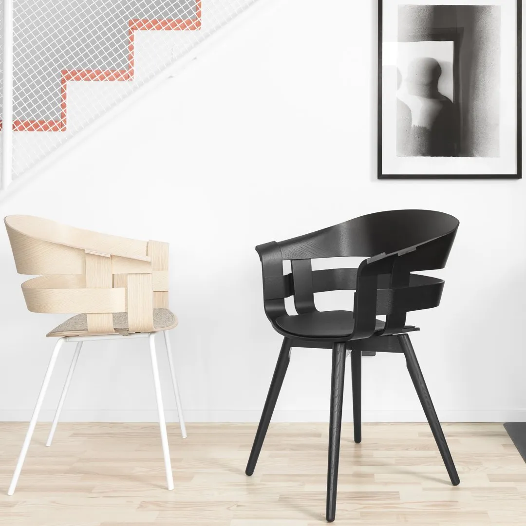 Wick Chair - Wood Legs