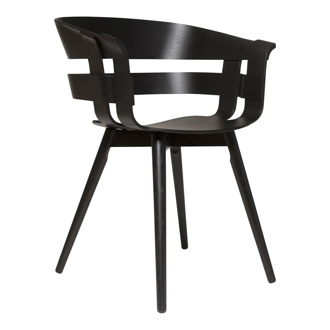 Wick Chair - Wood Legs